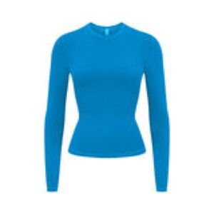 Cotton jersey SKIMS long sleeve tee